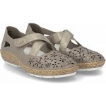 Rieker 44856-64 dámské baleriny beige – Sleviste.cz