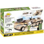 COBI 2401 World War II Polopásové vozidlo Sd.Kfz. 2 Kettenkrad HK 101 – Zboží Dáma