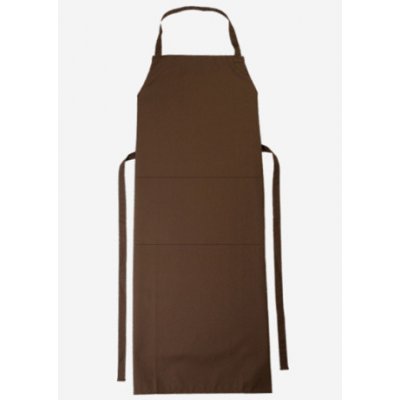 Workwear Verona Dlouhá pracovní zástěra s laclem 01146-01 Toffee – Hledejceny.cz