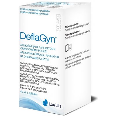 DeflaGyn vaginální gel 40 ml aplikační sada – Zboží Mobilmania