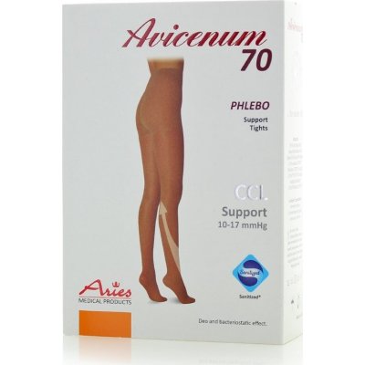 Avicenum Kompresní punčochové kalhoty 40 antibakteriální Sahara klín – Zboží Dáma