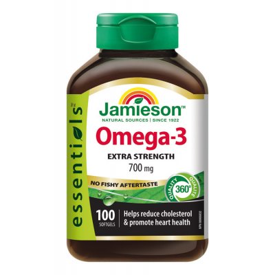 Jamieson Omega-3 Extra 700 mg 100 kapslí – Zbozi.Blesk.cz