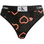 Calvin Klein Dámské kalhotky CK96 Bikini QF7480EH1R černá – Zboží Mobilmania