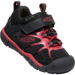 Keen Chandler 2 Cnx Tots black/red carpet – Zboží Dáma