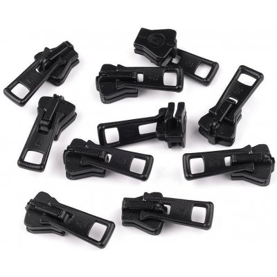 Jezdec ke kostěným zipům No 5 ALFA Varianta: 6 černá, Balení: 5 ks – Hledejceny.cz