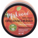 Vivaco 100% přírodní mrkvové opalovací máslo SPF15 s beta karotenem 150 ml – Zboží Dáma