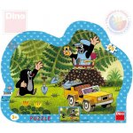 Dino Krtek se žlutým autem 25 dílků – Zboží Dáma