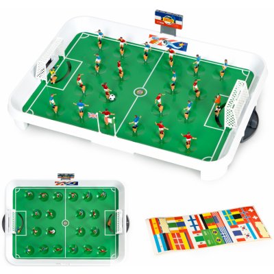 MULTISTORE Mini stolní fotbal na pružinách 22 hráčů – Zboží Mobilmania