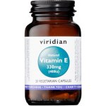 Viridian Vitamin E 330 mg 400 IU 30 kapslí – Hledejceny.cz