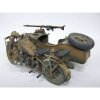 Model Italeri German Military Motorcycle with Sidecar 1:9
