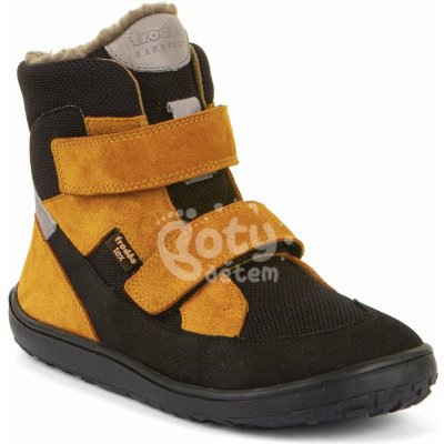 Froddo G3160252-6 Barefoot UP-TEX Winter Black/Orange – Zboží Mobilmania