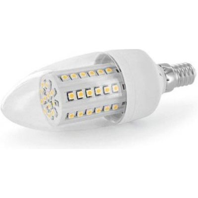 DS Technik LED C35-60SMD 3,5W, LED žárovka s prostorovým svitem, patice E14, 240Lm bílá studená – Zbozi.Blesk.cz