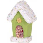 MagicHome Dekorace Candy Line domek zelený 16 cm závěsný – Hledejceny.cz