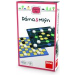 Dino Dáma a mlýn cestovní hra – Zboží Živě