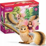 Schleich 70713 Elfí víla na třpytivé sově – Hledejceny.cz