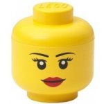 LEGO® Box hlava dívka mini – Zboží Mobilmania