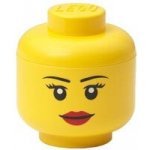 LEGO® Box hlava dívka mini – Zbozi.Blesk.cz