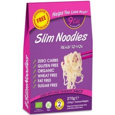 Eat Water Bio Slim Noodles Konjac těstoviny vermicelli 270 g