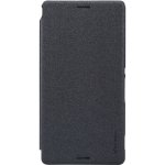 Nillkin Sparkle Folio Sony E2303 Xperia M4 Aqua černé – Hledejceny.cz