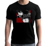 ABYstyle tričko Death Note I am Justice černá – Zboží Mobilmania