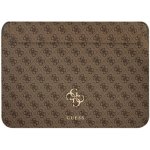 Guess 4G Metal Logo Sleeve MacBook 13" Air hnědá GUCS13G4GFBR – Zboží Živě