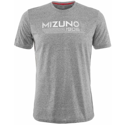 Mizuno pánské tričko Heritage Origins T-shirt šedá