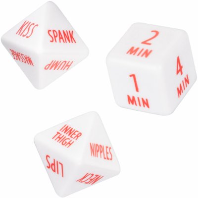 California Exotics Tempt & Tease Dice – Zboží Dáma