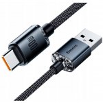 Baseus CAJY000401 Crystal shine, 1,2m, černý – Zboží Živě