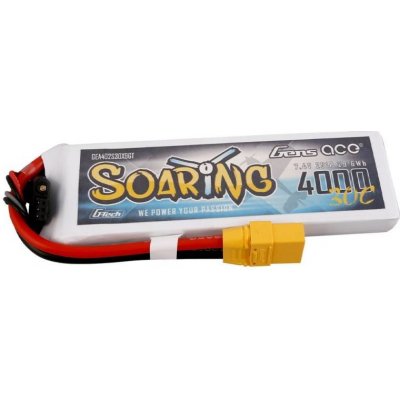 Gens Ace Baterie G-Tech Soaring 4000mAh 7,4V 30C 2S1P XT90 – Hledejceny.cz