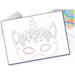 Radost v písku Maska na obličej vzor 1 – Zboží Dáma