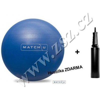 MEDISANA Míč rehabilitační ABS Match-U + hustilka - Ø 70/75 Stříbrná – Zboží Dáma