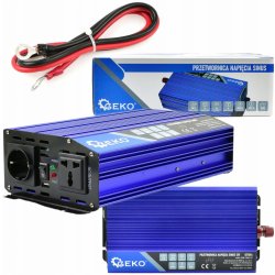 GEKO Sinusový 12V/230V 1000/2000W G17014