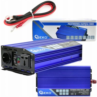 GEKO Sinusový 12V/230V 1000/2000W G17014 – Zboží Mobilmania