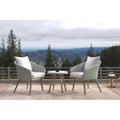 Furniria Zahradní sestava Wakinyela šedá – Hledejceny.cz