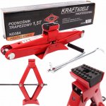 KRAFT&DELE Nůžkový zvedák na auto 1,5t KD384 | Zboží Auto