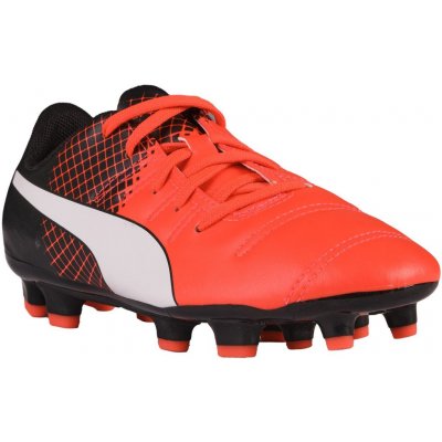 Puma Power 4.3 FG J - black/red 015 30 – Zboží Mobilmania