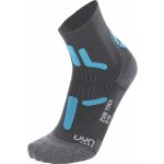Uyn dámské ponožky TREKKING 2IN LOW CUT SOCKS šedá/modrá – Zboží Dáma