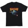 Pánské Tričko Santa Cruz triko Thrasher OBrien Reaper S/S Regular T-Shirt Mens Black 146558