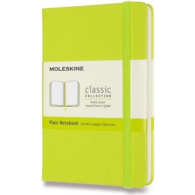 Moleskine Zápisník tvrdé desky A6 čistý limetka – Zboží Živě