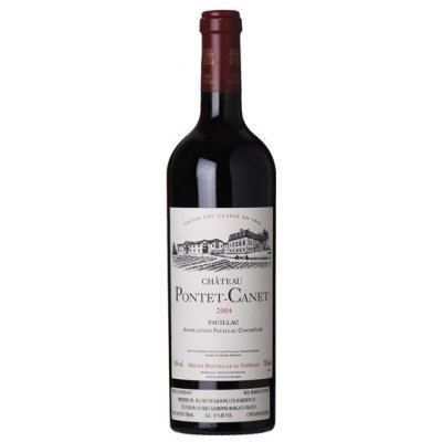 Chateau Pontet-Canet 2004 Pauillac červené 13% 0,75 l (holá láhev) – Hledejceny.cz