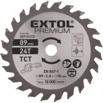 EXTOL PREMIUM kotouč pilový s SK plátky 89x2,0x10mm 24T – Hledejceny.cz