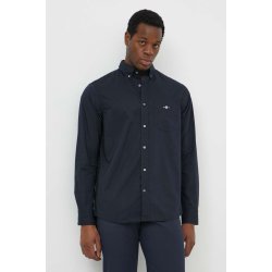 Gant bavlněná košile regular s límečkem button-down 3000100 černá