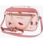 Michael Kors Jet set item crossbody chain powder blush monogram MILÁNO dámská kabelka – Hledejceny.cz