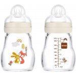 Mam láhev skleněná Feel Good bílá 170ml – Zbozi.Blesk.cz