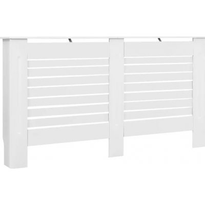 Kryt na radiátor MDF deska 152 x 81,5 cm bílý – Hledejceny.cz