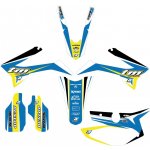 BLACKBIRD sada samolepek (dýhy) TM 2T/4T 15-21 DREAM 4 barva světle modrá žlutá bílá | Zboží Auto