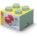 LEGO® Úložný box 250 x 250 x 180 army zelená – Sleviste.cz
