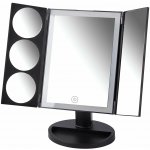 Verk 27180 Kosmetické zrcátko LED černé – Zboží Mobilmania