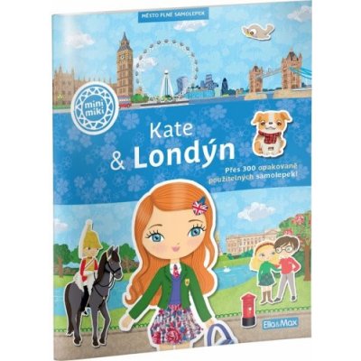 Kate & Londýn - Město plné samolepek - neuveden – Zboží Mobilmania