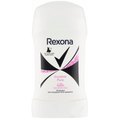 Rexona Invisible Pure deostick 50 ml – Zbozi.Blesk.cz